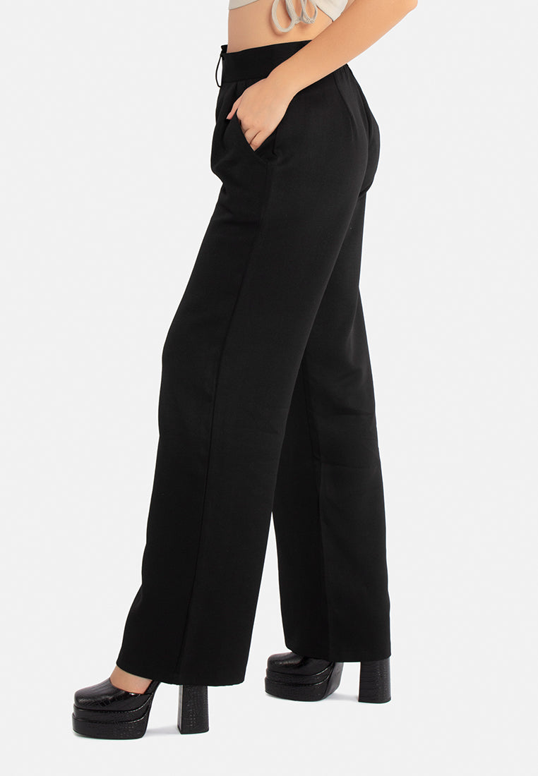 High Waist Flared Pants - Glamourous Grace