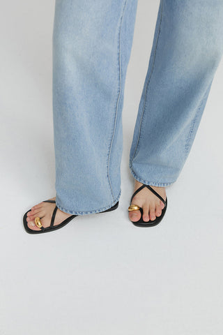 Coney Island Whitefish High Rise Wide Jeans HJ007 - Glamourous Grace