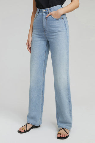 Coney Island Whitefish High Rise Wide Jeans HJ007 - Glamourous Grace