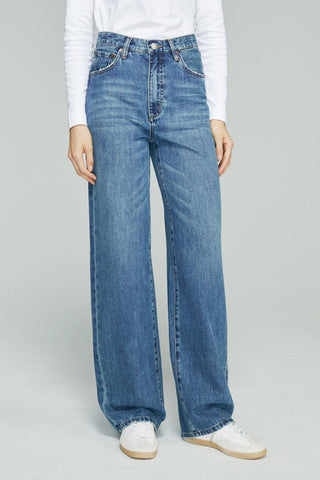 Coney Island Whitefish High Rise Wide Jeans HJ007 - Glamourous Grace