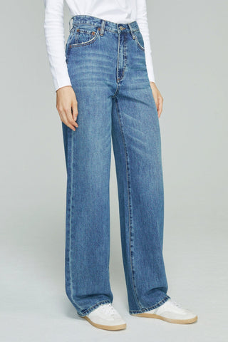 Coney Island Whitefish High Rise Wide Jeans HJ007 - Glamourous Grace