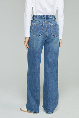 Coney Island Whitefish High Rise Wide Jeans HJ007 - Glamourous Grace