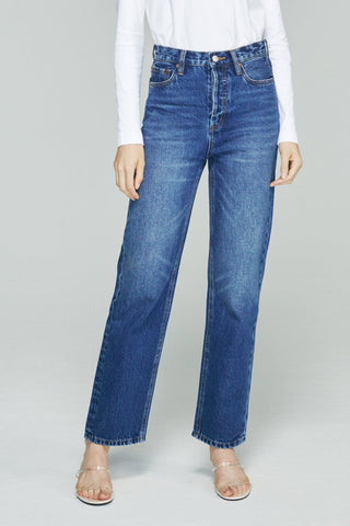 Manhattan High Rise Straight Ankle Jeans HJ160 - Glamourous Grace