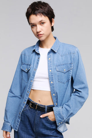 The Freeway Classic Western Shirt HJ908 - Glamourous Grace
