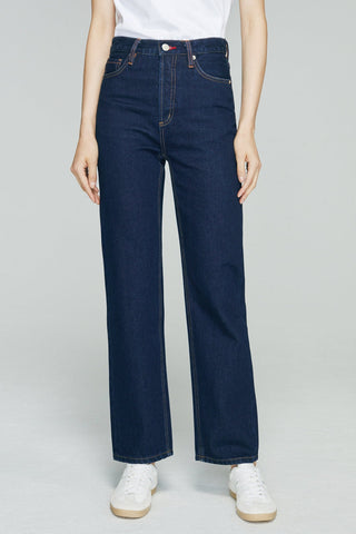Manhattan High Rise Straight Ankle Jeans HJ160 - Glamourous Grace