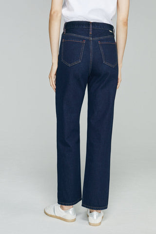 Manhattan High Rise Straight Ankle Jeans HJ160 - Glamourous Grace