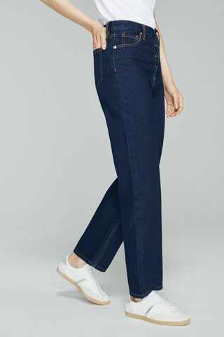 Manhattan High Rise Straight Ankle Jeans HJ160 - Glamourous Grace
