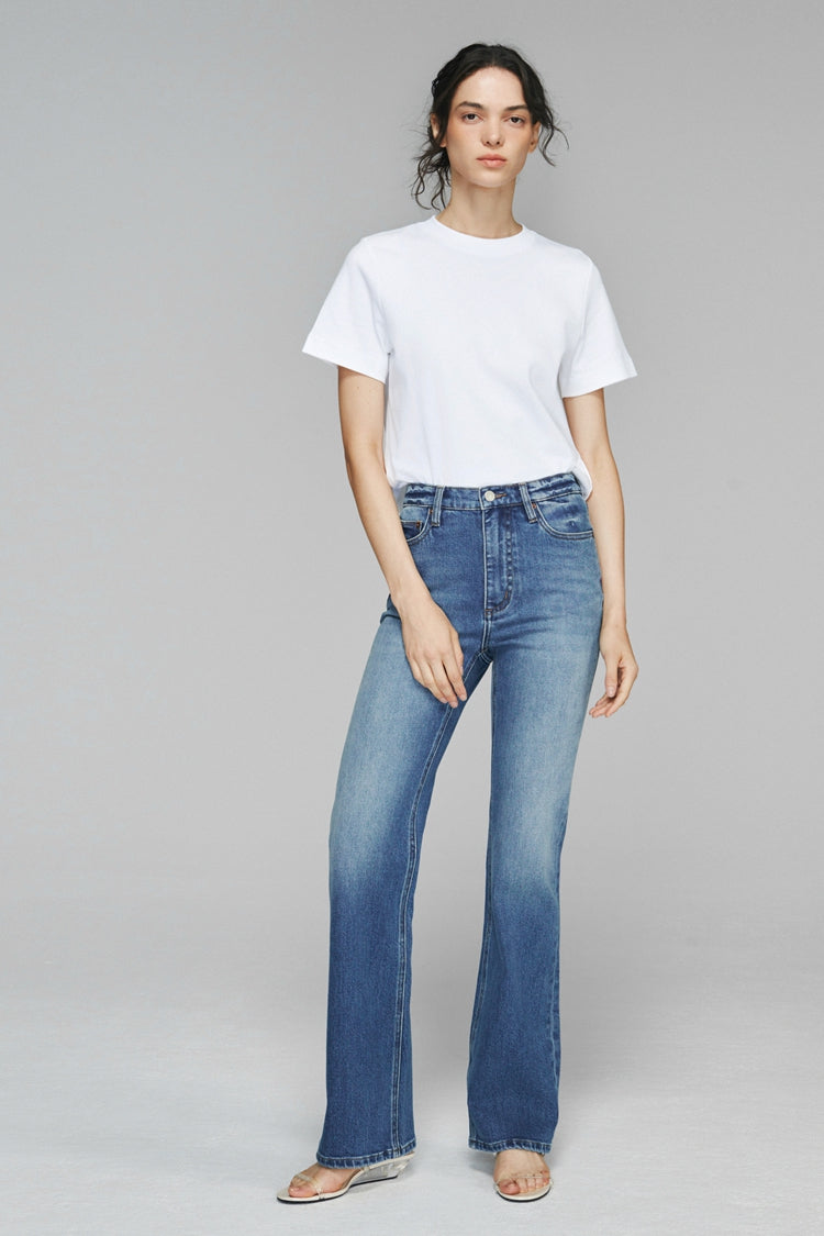Barbara High Rise Bootcut Jeans HJ004 - Glamourous Grace