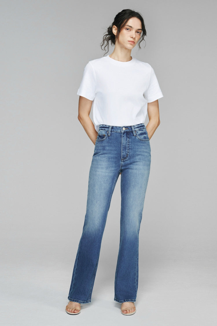 Barbara High Rise Bootcut Jeans HJ004 - Glamourous Grace