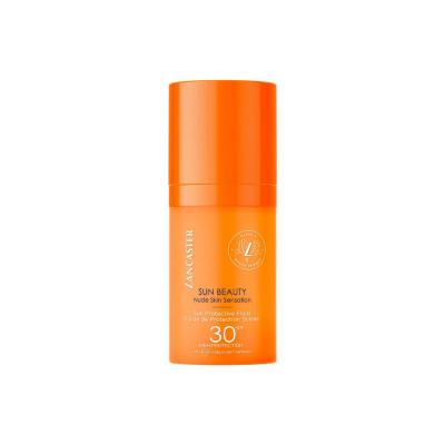 Lancaster Sun Beauty Sun Protective Fluid Spf30 - Reef-Safe, Vegan, Water-Resistant Sunscreen for Face and Decolletage - Glamourous Grace