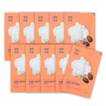 [HOLIKA HOLIKA] Pure Essence Mask Sheet - Shea Butter 23ml x 10ea - Glamourous Grace