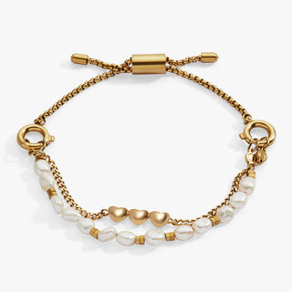 'Home Is Where The Heart Is' Pearl Stranded™ Bracelet Set