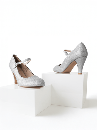 Honey | Silver Glitter - Glamourous Grace