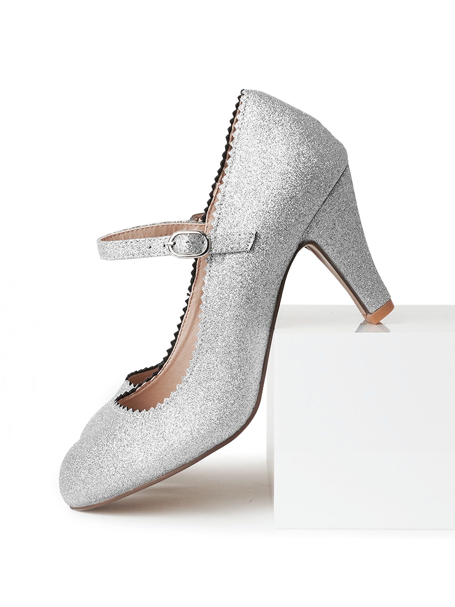 Honey | Silver Glitter - Glamourous Grace
