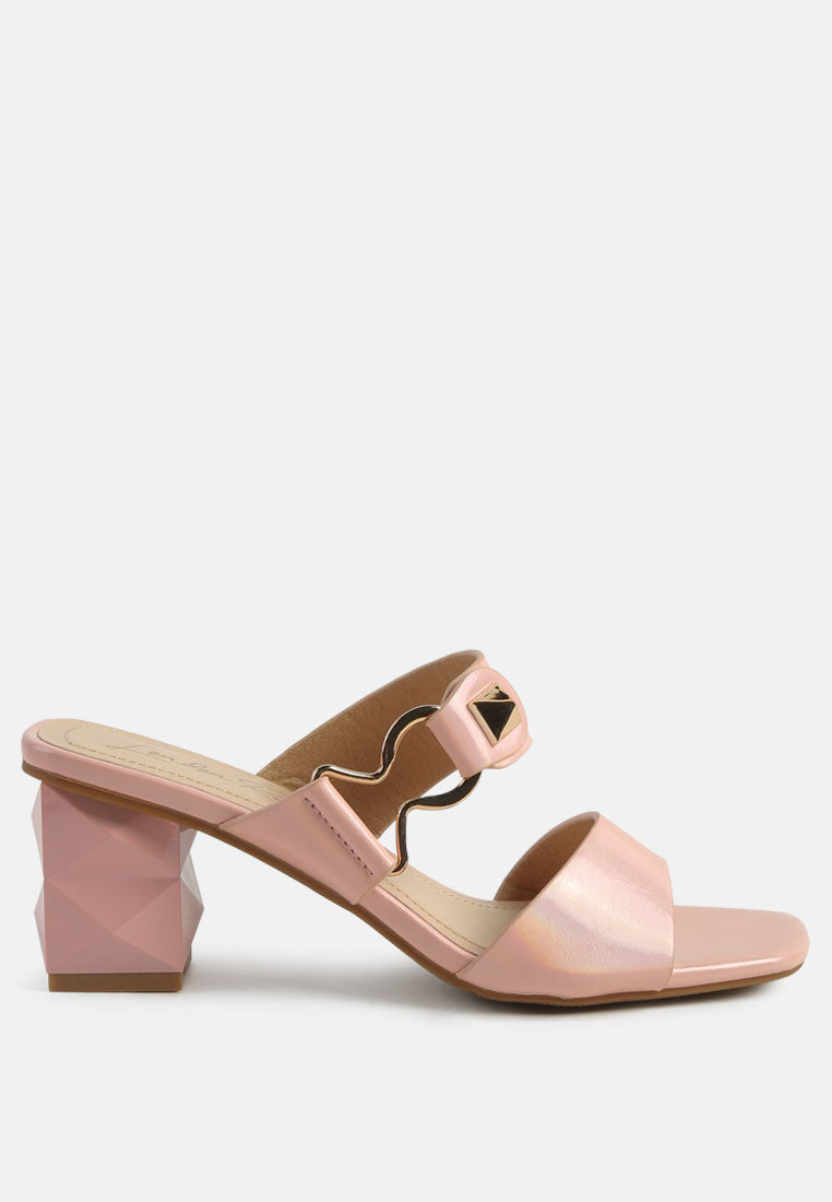 Hookup Fantasy Block Heel Sandals - Glamourous Grace