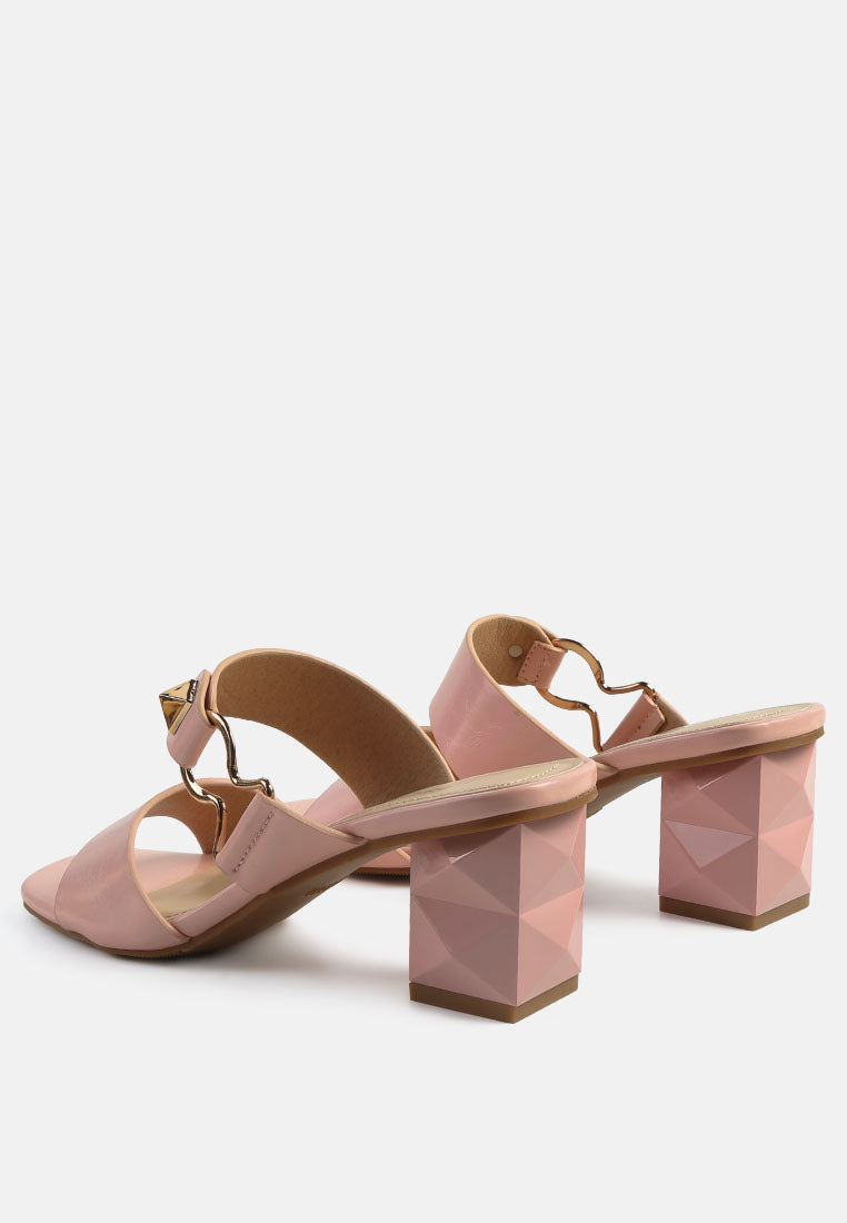 Hookup Fantasy Block Heel Sandals - Glamourous Grace