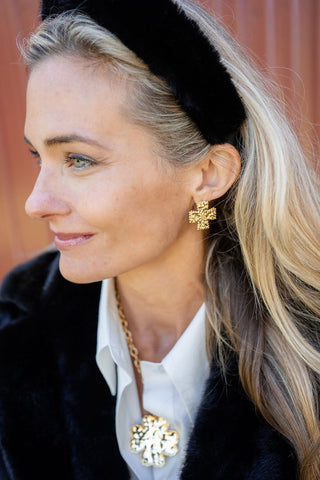 Hope - Cross Stud Earrings
