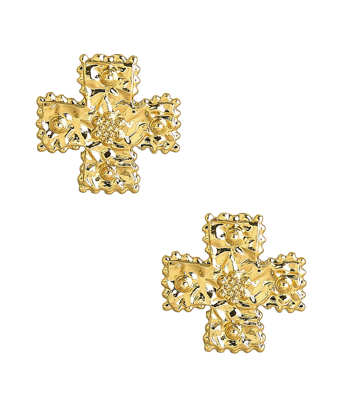 Hope - Cross Stud Earrings - Glamourous Grace