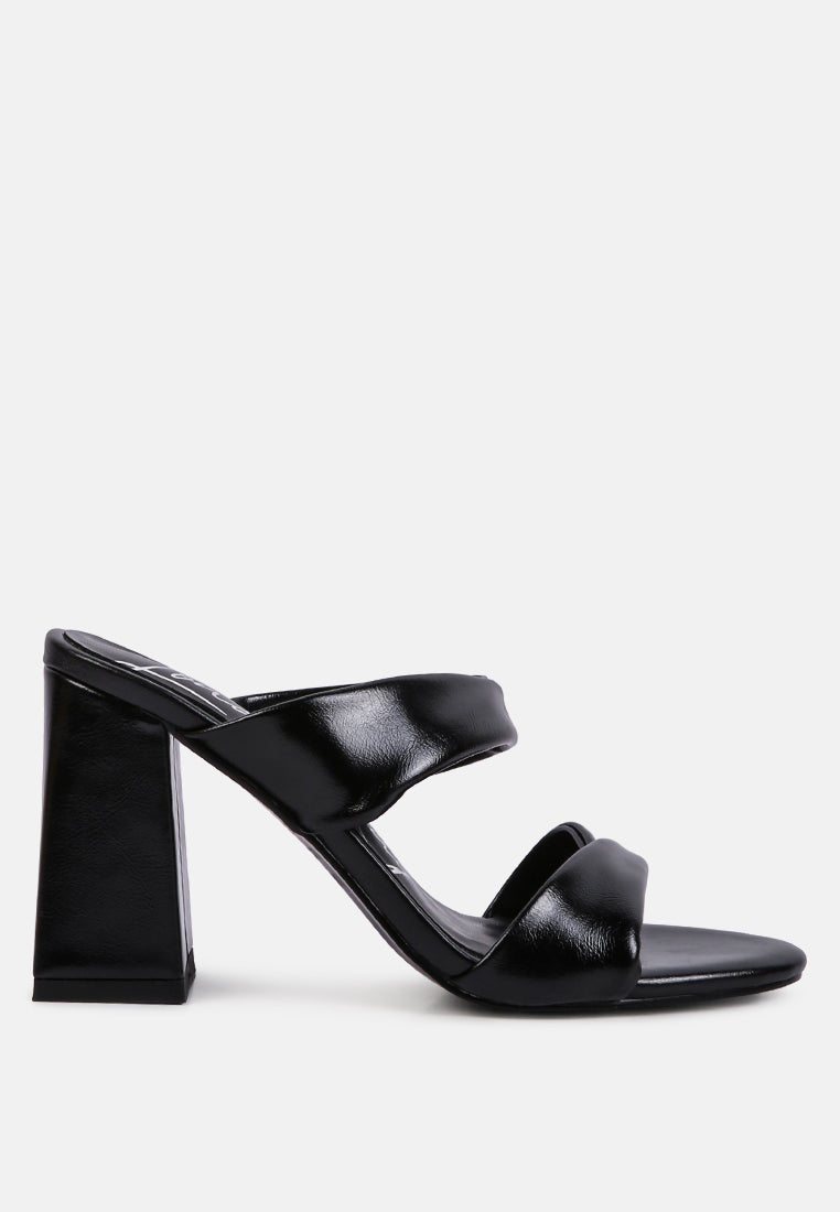 Hot Mess Puffy Block Heel Sandals - Glamourous Grace