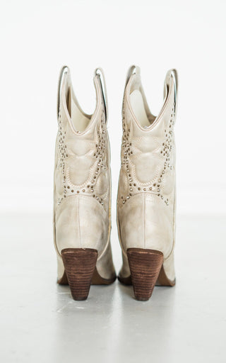 Houston Studded Boots in Champagne - Glamourous Grace