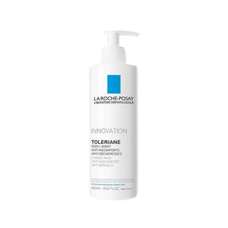 La Roche Posay Toleriane Caring Wash Cleansing Gel for Sensitive Skin - 400ml, Niacinamide & Ceramide Enriched - Glamourous Grace