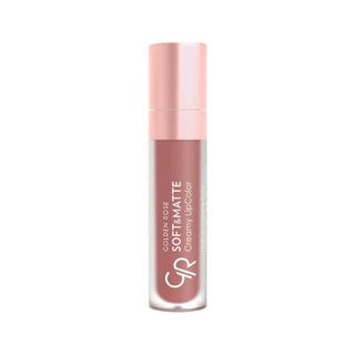 Golden Rose Soft Matte Creamy Lipcolor 107 - Long Lasting, Moisturizing Lip Color with Jojoba & Avocado Oil - Glamourous Grace