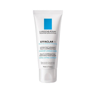 La Roche Posay Effaclar H IsoBiome Moisturizing Cream for Acne-Prone Skin - Hydrating, Soothing, 1.35 fl oz - Glamourous Grace