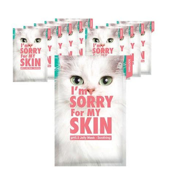 [I'm Sorry For My Skin] pH 5.5 Soothing Jelly Mask Sheet 33ml X 10ea - Glamourous Grace