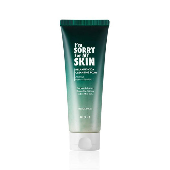 [I'm Sorry For My Skin] Relaxing Cica Cleansing Foam 150ml - Glamourous Grace
