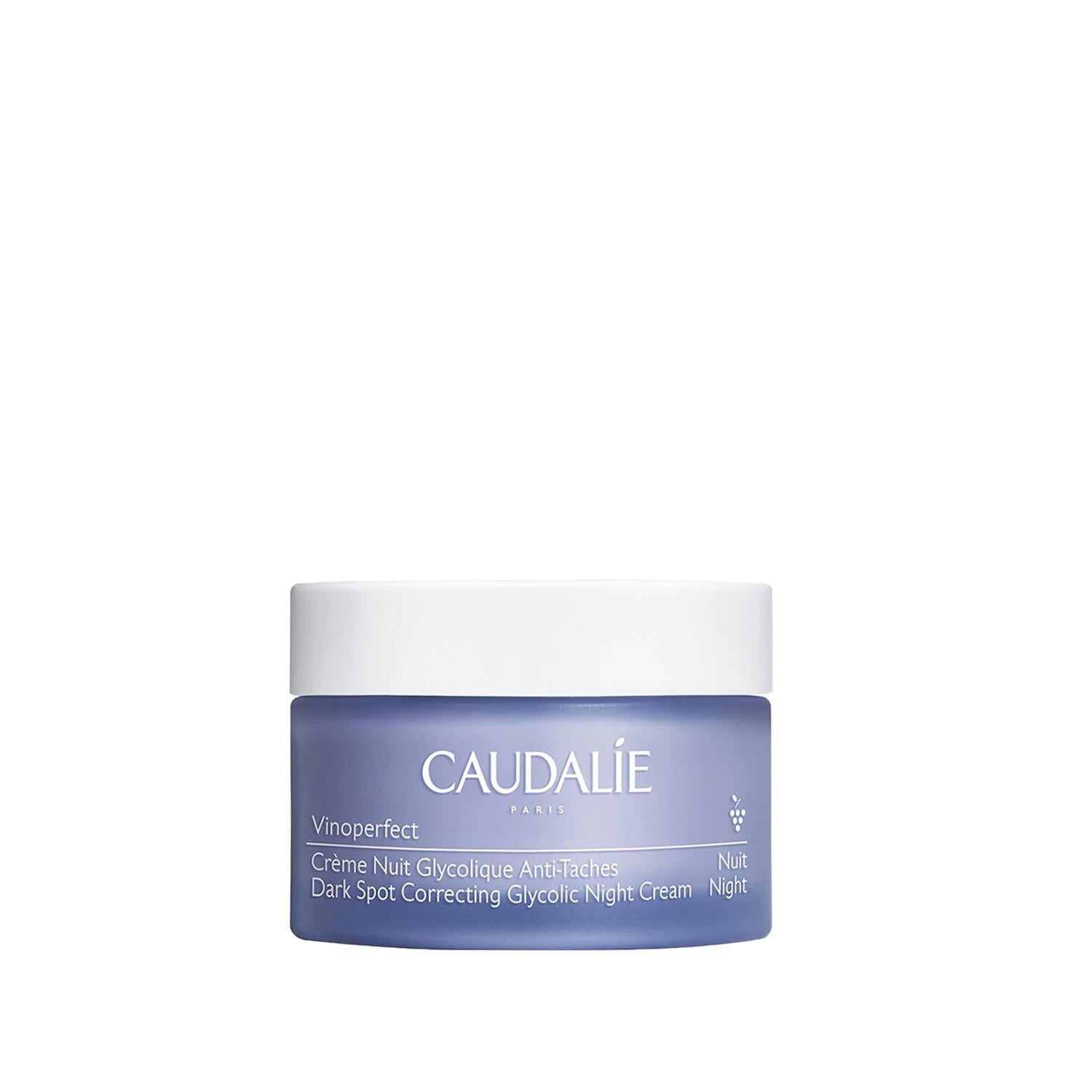 Caudalie Vinoperfect Glycolic Night Cream - Anti-spot Skincare for Dark Spots & Hyperpigmentation Treatment, 50ml - Glamourous Grace