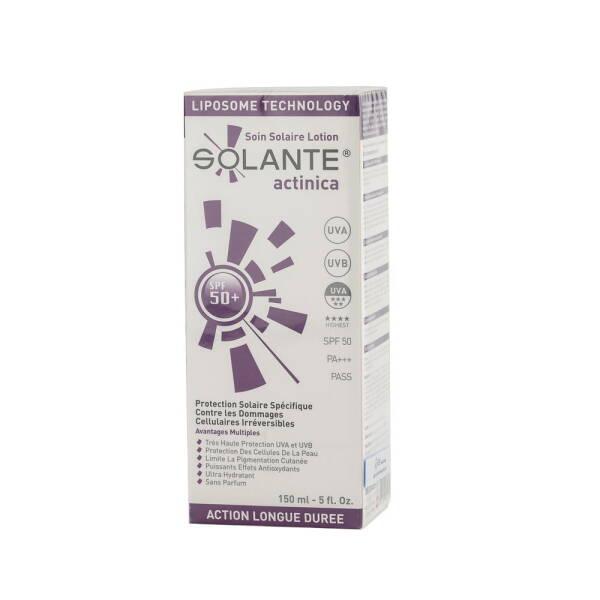 Solante Actinica Sun Care Lotion Spf 50+ 150ml - Glamourous Grace