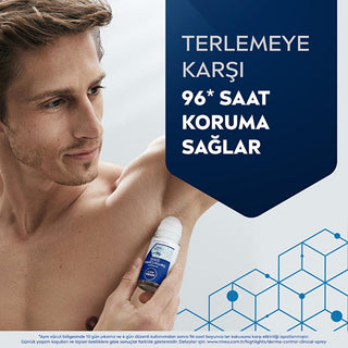 NIVEA Men Derma Control Clinical Anti-Perspirant Roll-On Deodorant for Men - Strong Protection, Long Lasting Freshness - Glamourous Grace