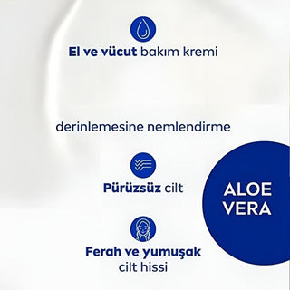 Nivea Aloe Vera 72-Hour Moisturizing Body Lotion for Dry Skin - Long-Lasting Hydration & Softness - Glamourous Grace