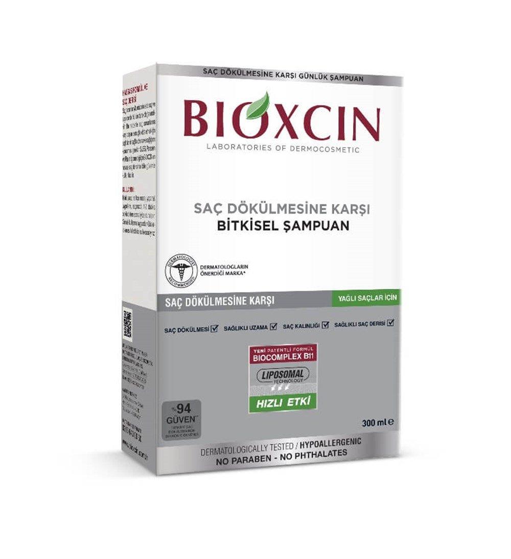 Bioxcin Anti-Hair Loss Shampoo for Oily Hair - Strengthens Hair Follicles, Prevents Hair Loss - Glamourous Grace