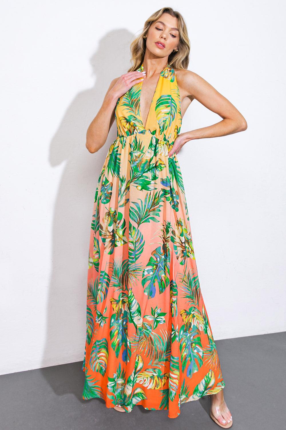 ADORABLE DAYS WOVEN MAXI DRESS - Glamourous Grace