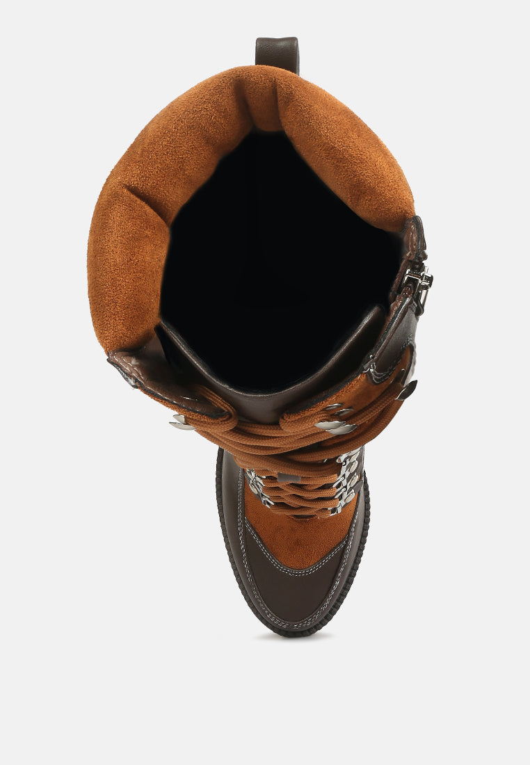 Igloo Over The Ankle Cushion Collared Boots - Glamourous Grace