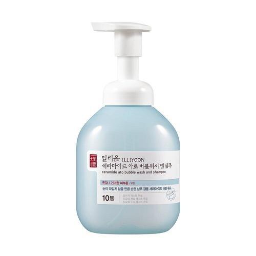 ILLIYOON Ceramide Ato Bubble Wash and Shampoo 400ml - Glamourous Grace