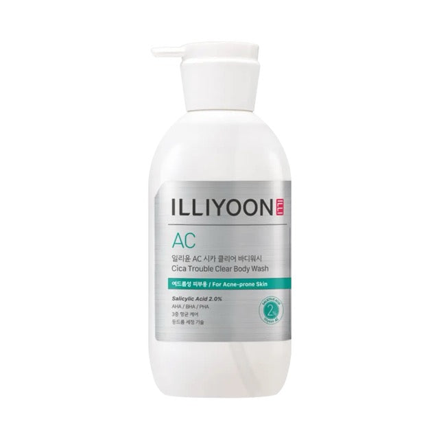 ILLIYOON Cica Acne Clear Body Wash 400ml - Glamourous Grace