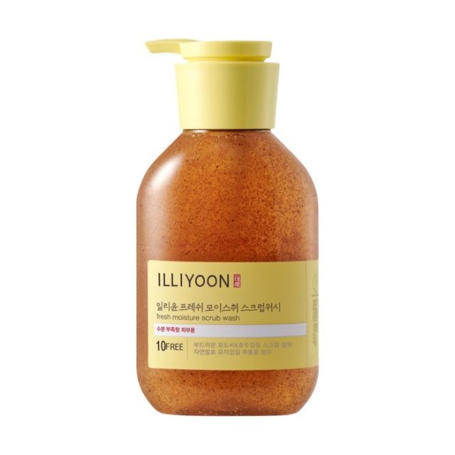 ILLIYOON Fresh Moisture Scrub Wash 400ml - Glamourous Grace