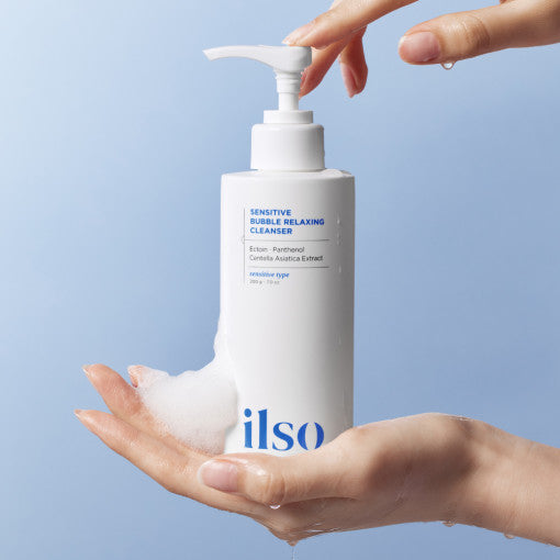 ilso Sensitive Bubble Relaxing Cleanser 200g - Glamourous Grace