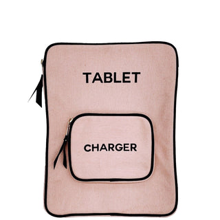 Tablet Case 11", Charger Pocket – Pink/Blush - Glamourous Grace