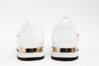 The Infanta White Spike Leather Women Sneaker  Limited Edition