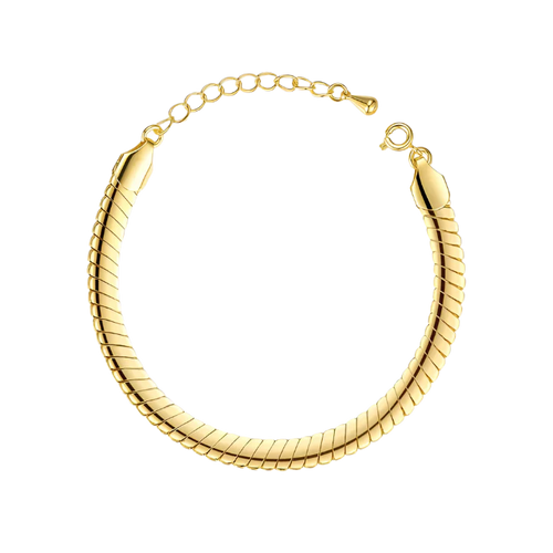 Illona Vintage Chain Bracelet | Gold Brass