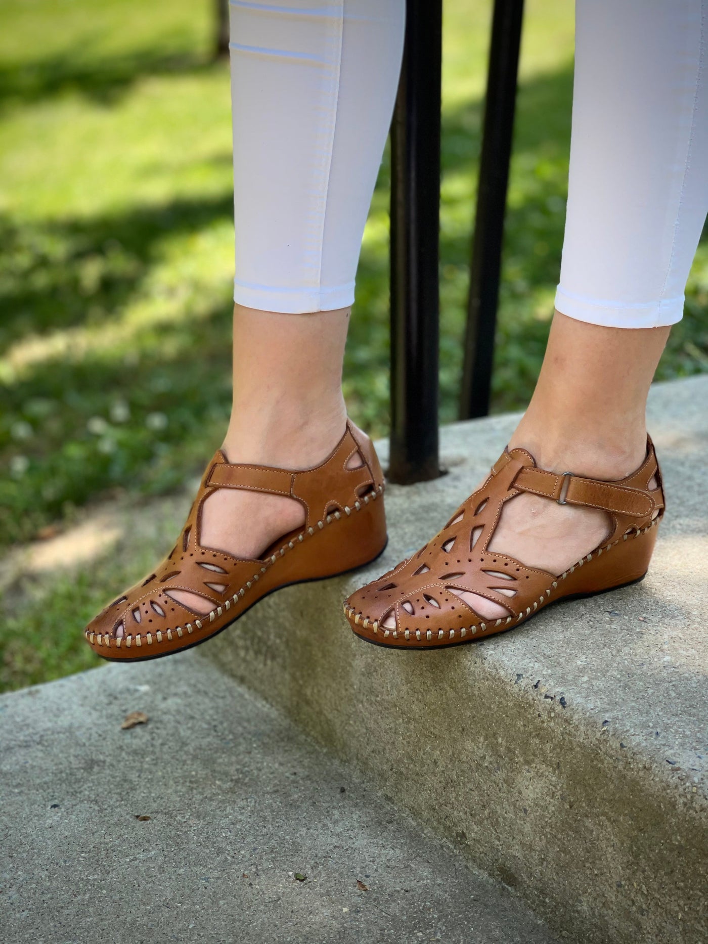 The Tonmawr Brown Leather Sandal Final Sale! - Glamourous Grace
