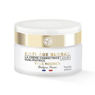Yves Rocher Anti-Age Global The Anti-Aging Beautifying Cream Day 50ml - Glamourous Grace
