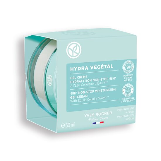 Yves Rocher Gel Cream 48H Non-Stop Moisturizing 50ml - Glamourous Grace