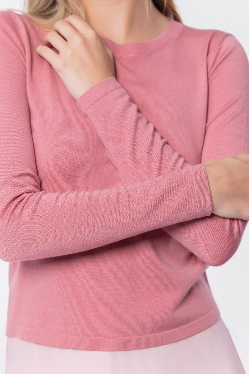 Ingrid Top (Dusty Pink) - Glamourous Grace