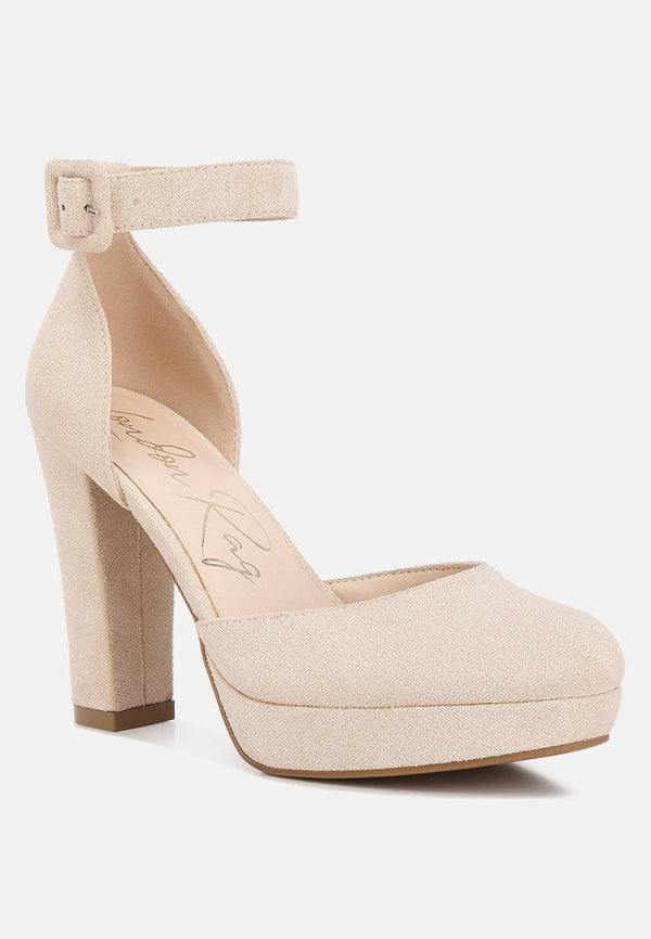 Inigo Ankle Strap Platform Sandals - Glamourous Grace
