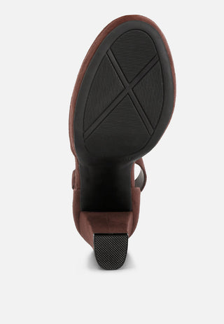Inigo Ankle Strap Platform Sandals