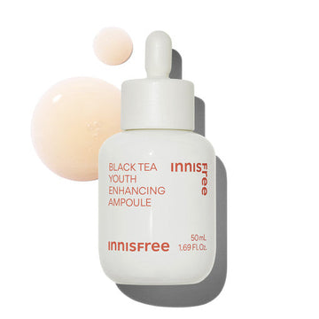 innisfree Black Tea Youth Enhancing Ampoule 50ml (Black Tea + Adenosine) - Glamourous Grace